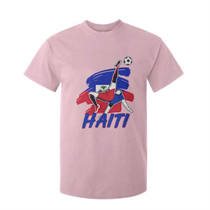 Caribbean Soccer Lover Gift T Shirt For Kid Haitian Heritage Pride