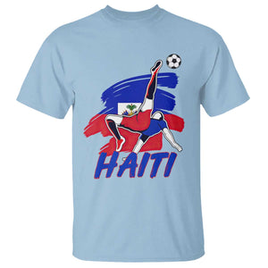 Caribbean Soccer Lover Gift T Shirt Haitian Heritage Pride