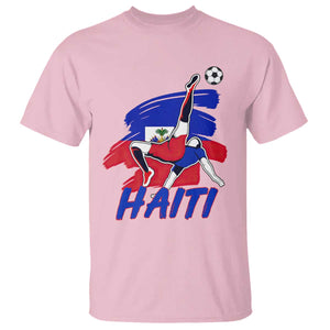 Caribbean Soccer Lover Gift T Shirt Haitian Heritage Pride