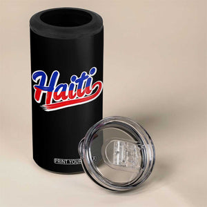 Ayiti Cheri Haiti Pride Gift For Proud Haitians 4 in 1 Can Cooler Tumbler