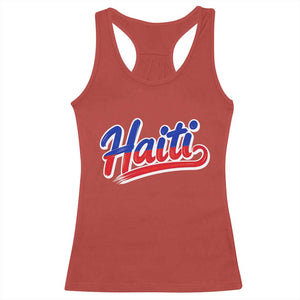Ayiti Cheri Haiti Pride Gift For Proud Haitians Racerback Tank Top
