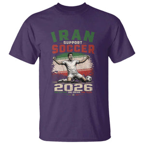 Iran Soccer Fan Gift T Shirt One Nation One Team One Dream