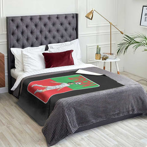Iran Soccer Lover Throw Blanket Proud Persian Roots Gift
