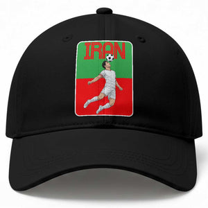 Iran Soccer Lover Baseball Cap Proud Persian Roots Gift