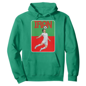 Iran Soccer Lover Hoodie Proud Persian Roots Gift