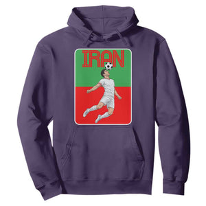 Iran Soccer Lover Hoodie Proud Persian Roots Gift