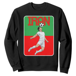 Iran Soccer Lover Sweatshirt Proud Persian Roots Gift