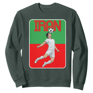 Iran Soccer Lover Sweatshirt Proud Persian Roots Gift