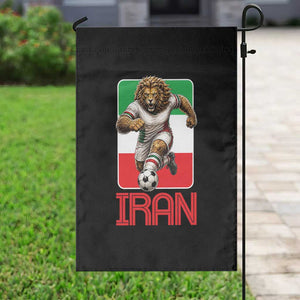 Persian Lions Soccer Fan Garden Flag Proud Iranian Heritage Gift
