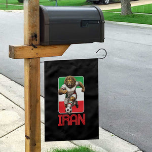 Persian Lions Soccer Fan Garden Flag Proud Iranian Heritage Gift