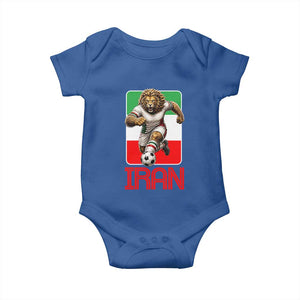 Persian Lions Soccer Fan Baby Onesie Proud Iranian Heritage Gift