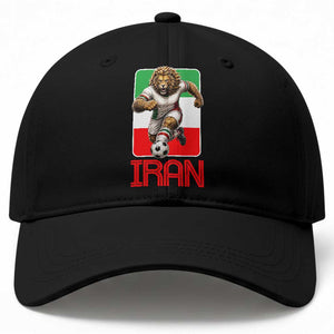 Persian Lions Soccer Fan Baseball Cap Proud Iranian Heritage Gift