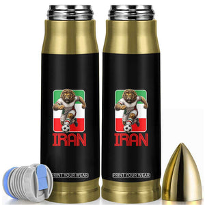 Persian Lions Soccer Fan Bullet Tumbler Proud Iranian Heritage Gift