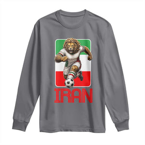 Persian Lions Soccer Fan Long Sleeve Shirt Proud Iranian Heritage Gift