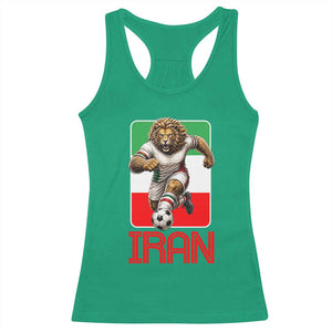 Persian Lions Soccer Fan Racerback Tank Top Proud Iranian Heritage Gift