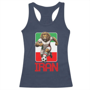 Persian Lions Soccer Fan Racerback Tank Top Proud Iranian Heritage Gift
