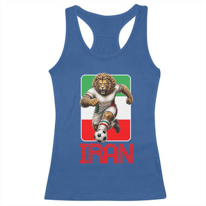 Persian Lions Soccer Fan Racerback Tank Top Proud Iranian Heritage Gift