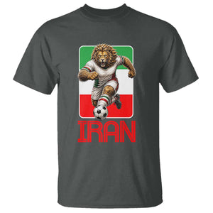 Persian Lions Soccer Fan T Shirt Proud Iranian Heritage Gift