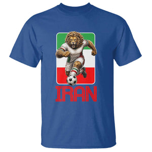 Persian Lions Soccer Fan T Shirt Proud Iranian Heritage Gift