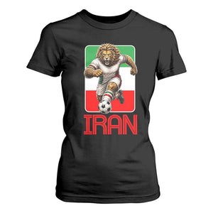 Persian Lions Soccer Fan T Shirt For Women Proud Iranian Heritage Gift