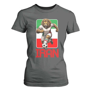 Persian Lions Soccer Fan T Shirt For Women Proud Iranian Heritage Gift