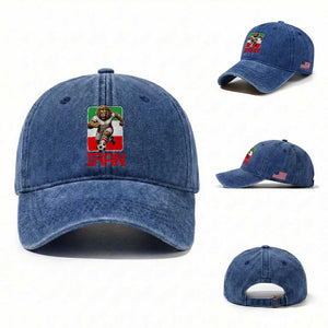 Persian Lions Soccer Fan Washed Cotton Baseball Cap Proud Iranian Heritage Gift