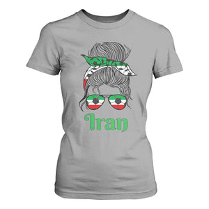 Persian Girl Power Soccer Fan T Shirt For Women Team Iran Heritage Gift