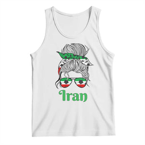 Persian Girl Power Soccer Fan Tank Top Team Iran Heritage Gift