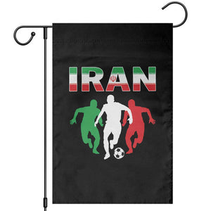 Supporting Iran Soccer Fan Garden Flag Proud Persian Heritage Gift