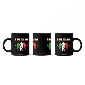 Supporting Iran Soccer Fan Coffee Mug Proud Persian Heritage Gift