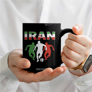 Supporting Iran Soccer Fan Coffee Mug Proud Persian Heritage Gift