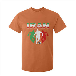 Supporting Iran Soccer Fan T Shirt For Kid Proud Persian Heritage Gift
