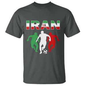 Supporting Iran Soccer Fan T Shirt Proud Persian Heritage Gift