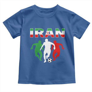 Supporting Iran Soccer Fan Toddler T Shirt Proud Persian Heritage Gift