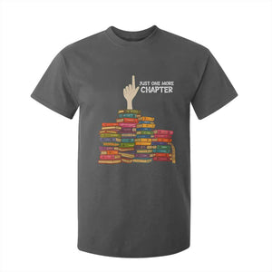 Just One More Chapter T Shirt For Kid Funny Book Lover TS12 Dark Heather Print Your Wear