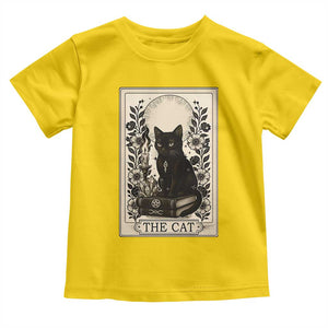 Funny The Cat Book Toddler T Shirt Kitty Lover Tarot Card TS12 Daisy Print Your Wear