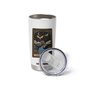 Funny The Reader Tarot Card Tumbler Cup Girl Reading Fantasy Book TS12 Print Your Wear