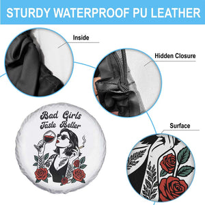 Bad Girls Taste Better Spare Tire Cover Tattoo Girl Adult Humor Gift TS12 Print Your Wear