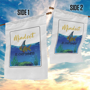 Mindset Is Everything Garden Flag Positive Thinking Motivation TS12 Print Your Wear