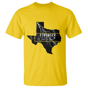 Strong Texas T Shirt Stronger Than The Storm Quote TS12 Daisy Print Your Wear