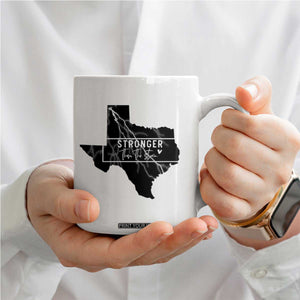Strong Texas Coffee Mug Stronger Than The Storm Quote TS12 Print Your Wear