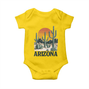 Arizona Desert Sunset Baby Onesie Vintage Cactus Grand Canyon State Gift TS12 Daisy Print Your Wear
