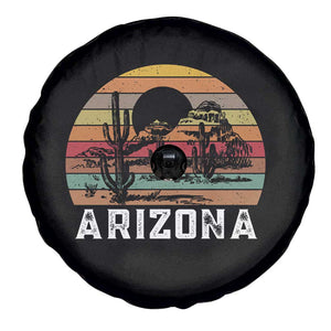 Arizona Spare Tire Cover Retro Desert Landscape Cactus Lover Gift TS12 Print Your Wear