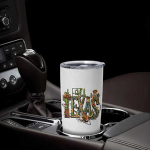 Texas Cowboy And Cowgirl Tumbler Cup Vintage Cactus Gift Idea TS12 Print Your Wear
