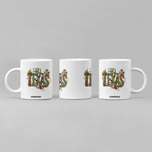 Texas Cowboy And Cowgirl Coffee Mug Vintage Cactus Gift Idea TS12 Print Your Wear