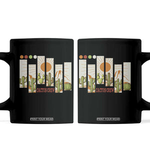 Succulent Plant Lover Gift Coffee Mug Cactus Crew TS12 Black Print Your Wear