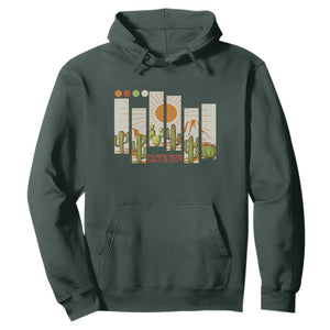 Succulent Plant Lover Gift Hoodie Cactus Crew TS12 Dark Forest Green Print Your Wear