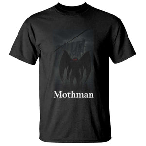 Mothman T Shirt Folklore Cryptid Gift Silver Bridge West Virginia TS12 Black Print Your Wear