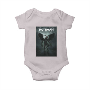 Mothman Baby Onesie Folklore Gothic Horror Cryptid Gift TS12 Ice Gray Print Your Wear