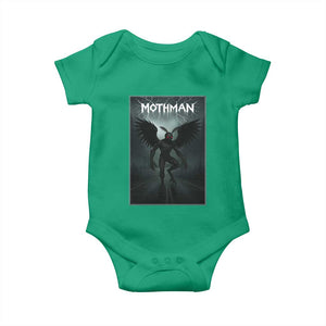 Mothman Baby Onesie Folklore Gothic Horror Cryptid Gift TS12 Irish Green Print Your Wear